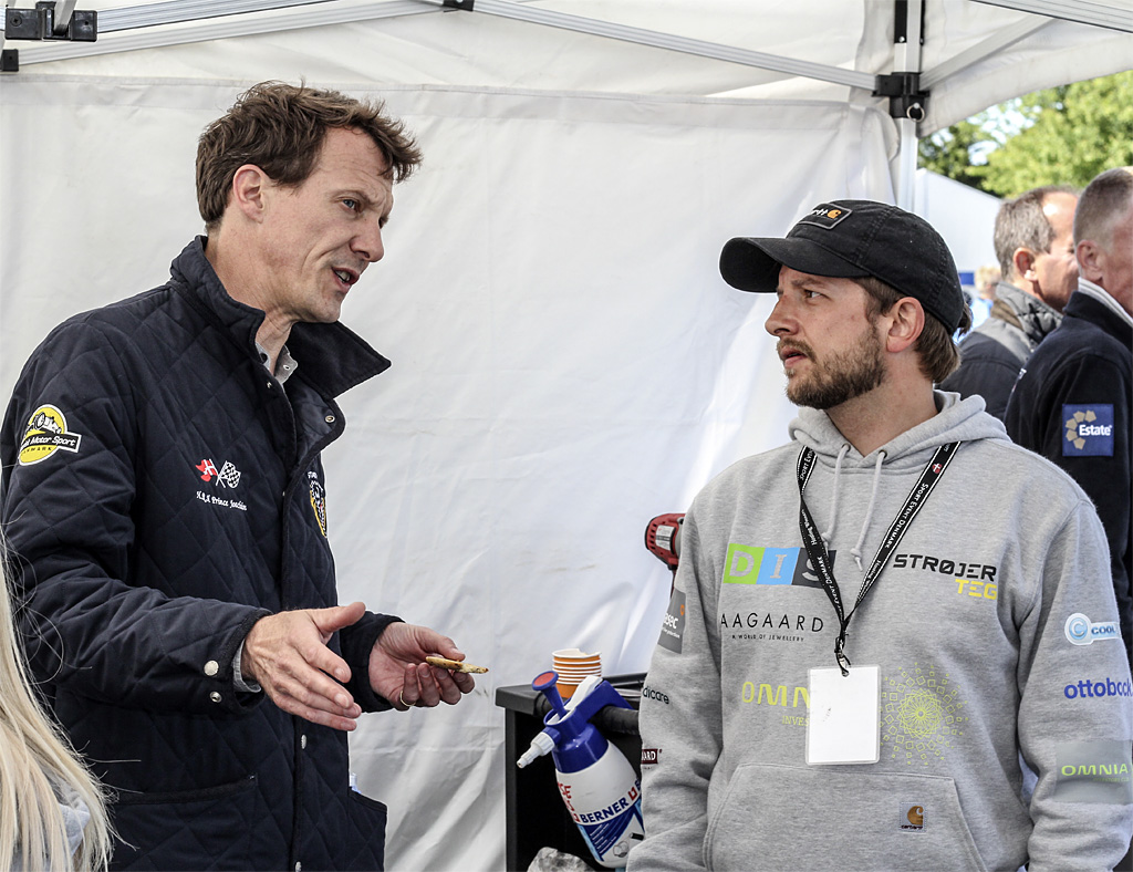 Prins Joachim og Rune Oland
(Foto: Catrine Holm Nielsen)